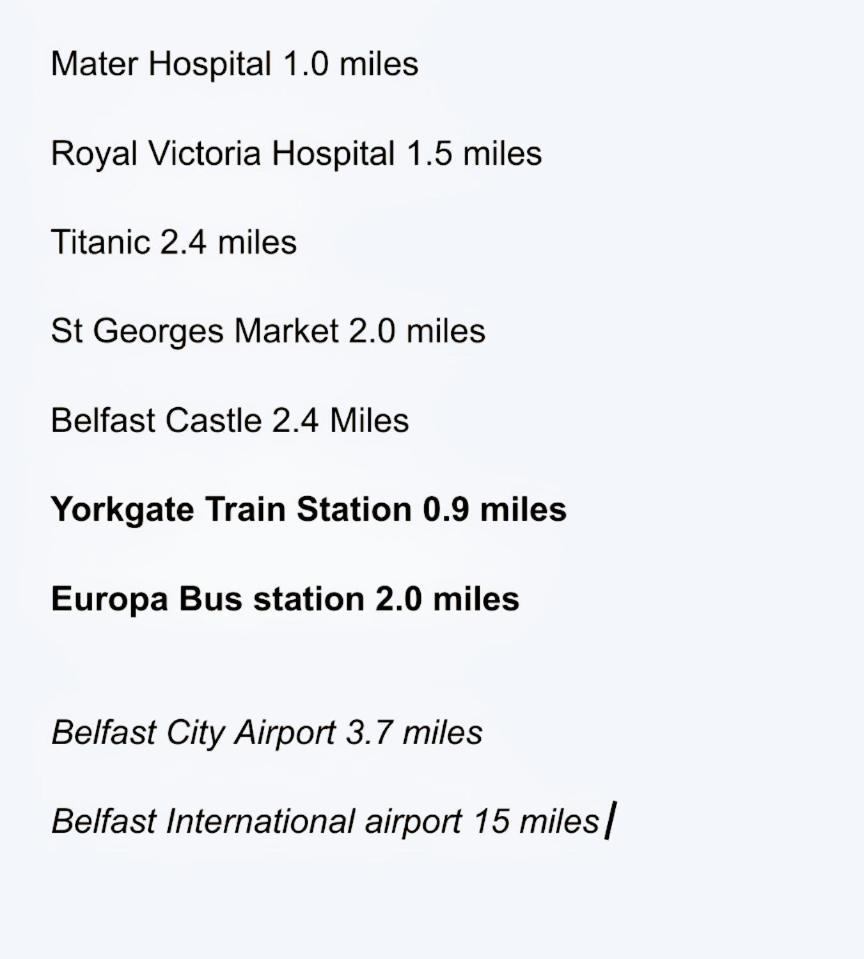 דירות Belfast Waterworks Townhouse מראה חיצוני תמונה